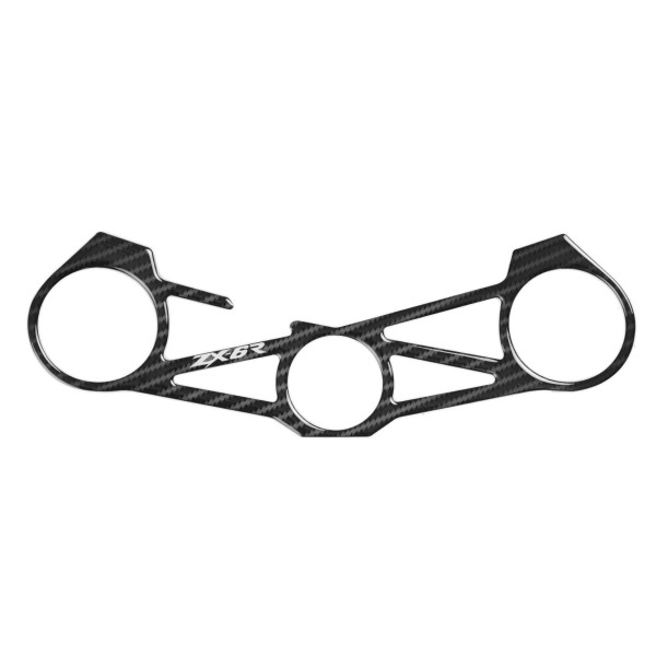 Red Dynamic Red Dynamic Carbon Fibre Yoke Pad for the Kawasaki ZX-6R '12-